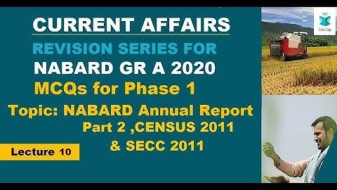 Lecture 10 |GA +ESI +ARD Current Affairs Revision Series|NABARD Gr A 2020|Phase 1