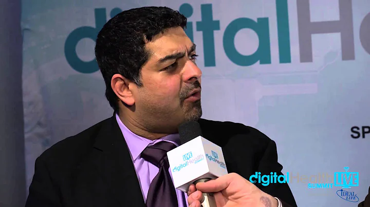 Dr. Saroj Misra, St. John Providence Health System, w/ Tim Reha, Digital Health Summit CES 2014