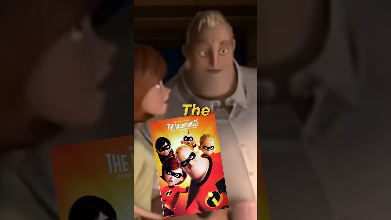 Did you notice this in the incredibles? #shorts 