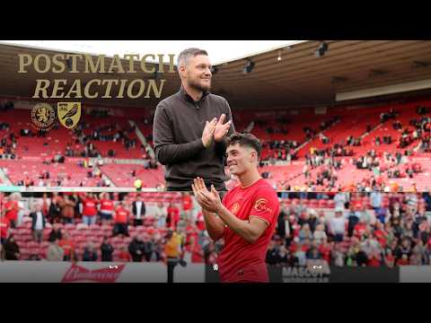 Seb and Kim | Post Match Reaction | Norwich City