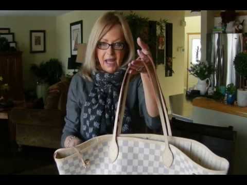 Louis Vuitton Reveal Neverfull GM in Damier Azur or sand and sea - YouTube