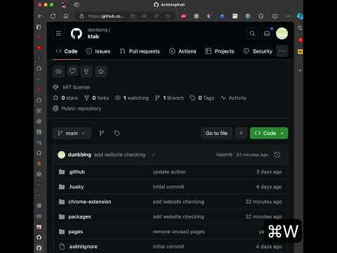 KTab - Manage Tabs, History, and Bookmarks video preview 2