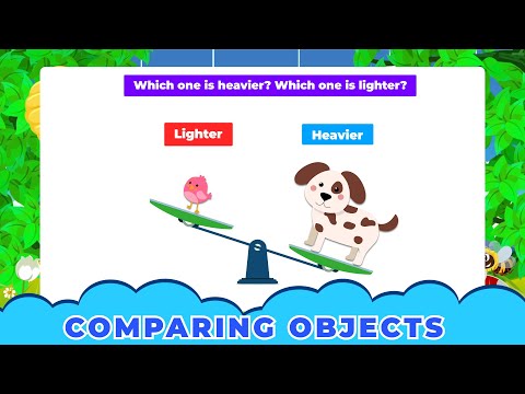 Comparing Objects | Kindergarten Math | Math For Kids