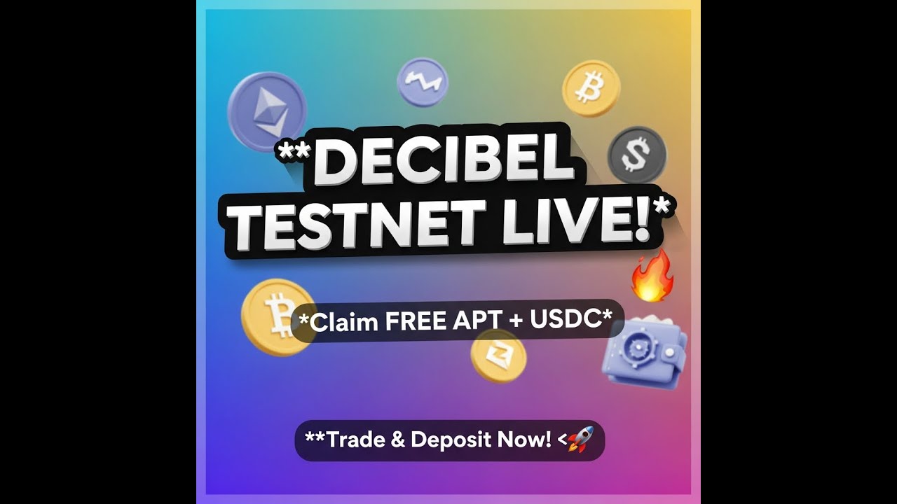 Decibel Testnet Full Tutorial | Aptos Faucet, Wallet, Trading & Vault ...