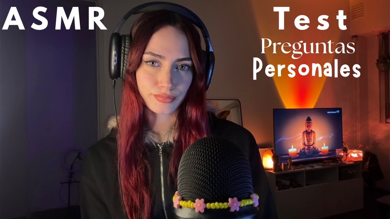 ASMR TEST Preguntas Personales ✮⋆˙🎧 ⋆˙⟡