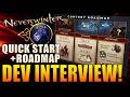 Neverwinter - NEW Quickstart Event, Roadmap and Interview with Creative Director Randy Mosiondz