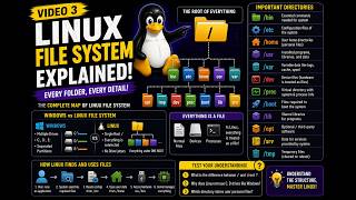 Linux File System Explained | Root, /home, /etc, /bin Complete Guide