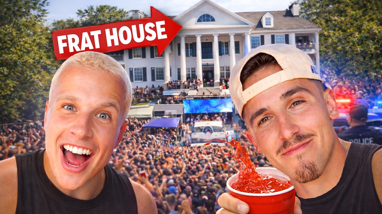 Inside the Biggest Frat House in America