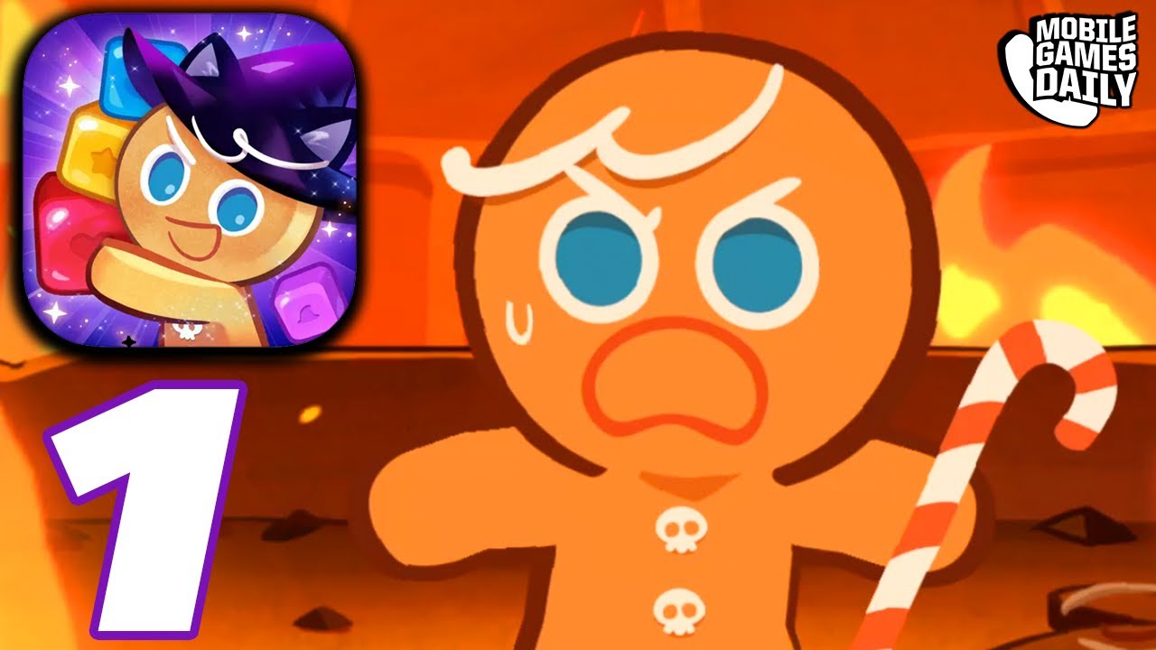 CookieRun: Witch’s Castle - Gameplay Walkthrough Part 1 - Witch's Kitchen Chapter 1 (iOS, Android)
