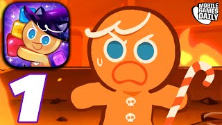 CookieRun: Witch’s Castle - Gameplay Walkthrough Part 1 - Witch's Kitchen Chapter 1 (iOS, Android)