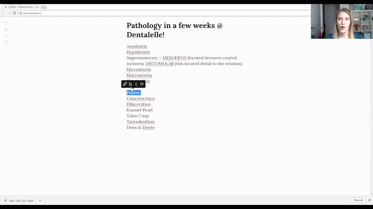 Tooth Developmental Pathology