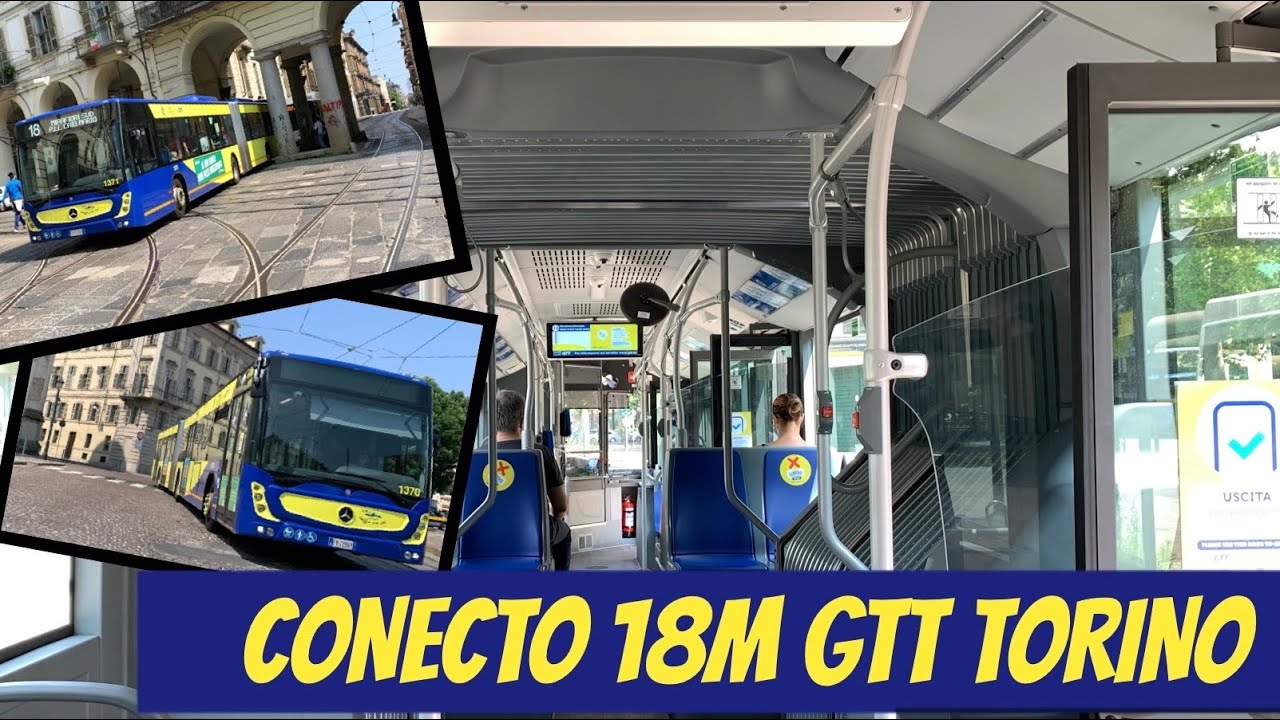 Viaggio a bordo del Mercedes Conecto 18m di GTT Torino