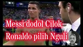 Wawancara lucu,Messi milih dodolan Cilok, Ronaldo milih dadi kuli #dubbingjawa #bahasajawa