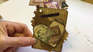 Altered playing cards 29-36~ #ytcardchallenge