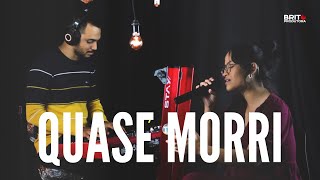 Video thumbnail of "❤ QUASE MORRI - AO VIVO - @onegraoabencoado_   - COVER LAISIA SANTOS"