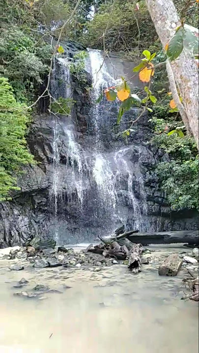 Teluk Ijo waterfall #greenbay#banyuwangi