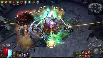 CwC Volatile Dead Necromancer | Elder fight in PoE 3.9 Metamorph