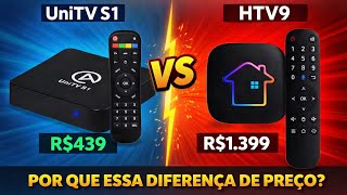 Vale a pena pagar mais? HTV9 vs UniTV S1 (Comparativo Real)