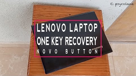 How to Reset your Lenovo B41-35 to Factory Defaults using | Lenovo OneKey Recovery | Novo Button