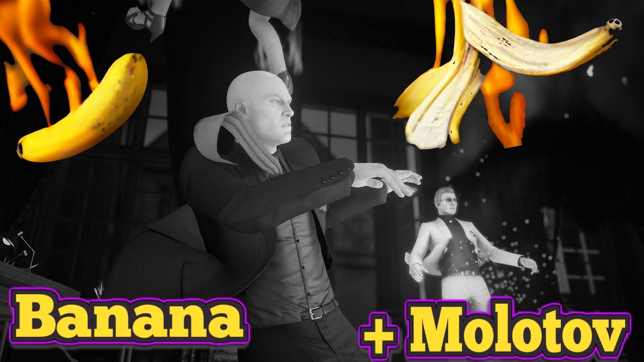 HITMAN 3 - Banana + Molotov - "Dalia Did It! Not 47!"-  Paris