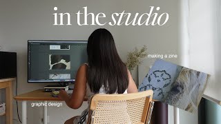 In the design studio with me: making a zine, new projects, typography