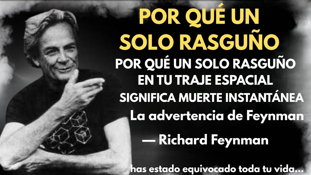 Por qué UN solo rasguño en tu traje espacial significa muerte instantánea  La advertencia de Feynman