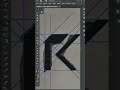 Logo design idea & tutorial #logo #reels #rlogo #klogo #tips #tricks #daily #vi #viralshort #reels