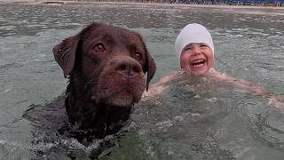 Even Freezing Water Couldn't Stop Them!