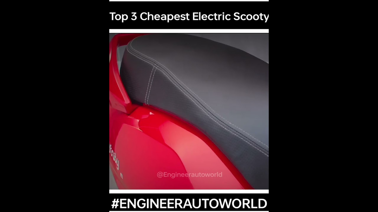 Top 3 Cheapest Electric Scooty in 2023 🤔? 