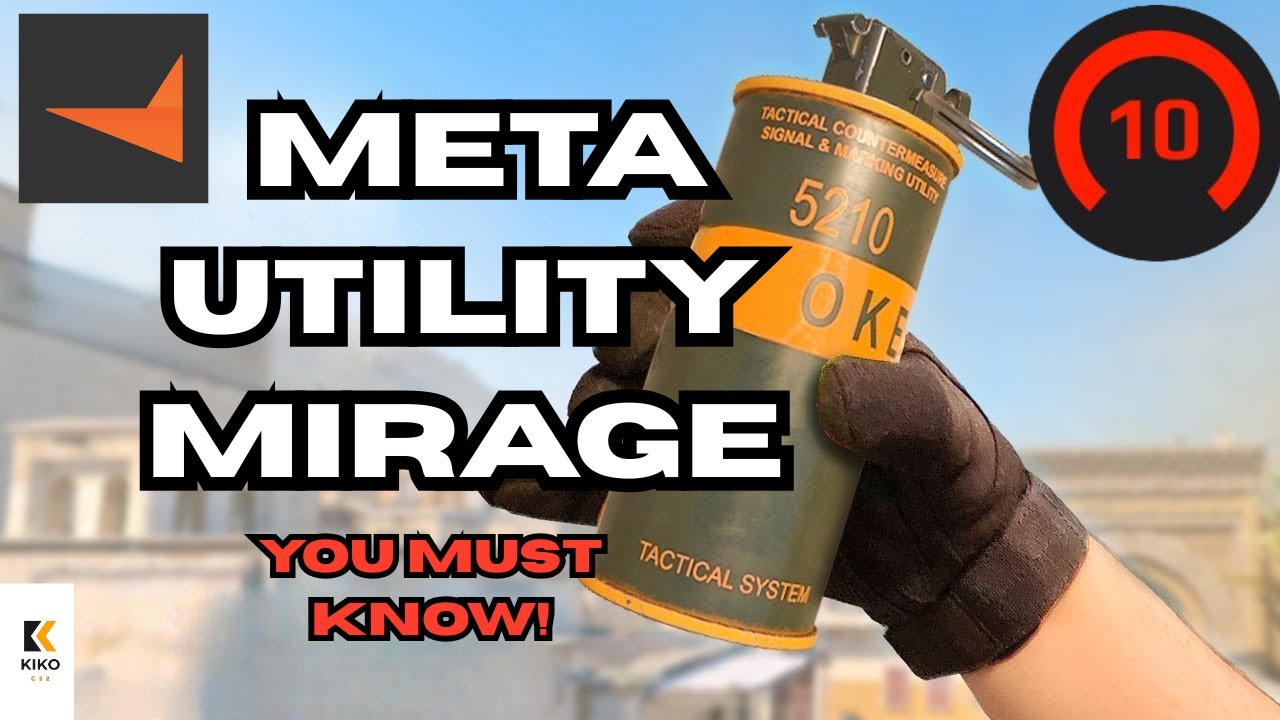 FACEIT META UTILITY GUIDE ! - MIRAGE CS2
