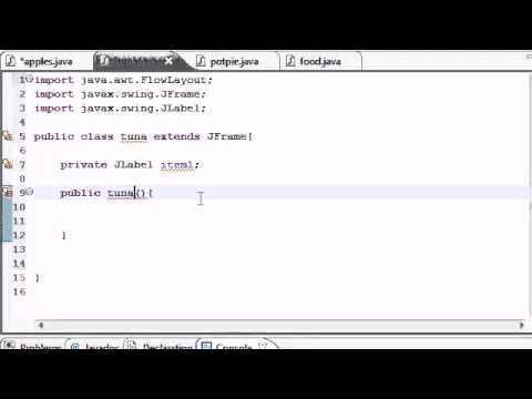 Java Programming Tutorial   51   GUI with JFrame