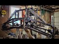 Mini sand rail rear A-arm construction