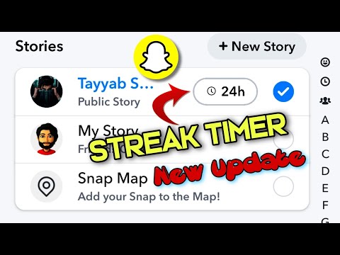 Snapchat New Update How To Set Timer on Snap Streaks
