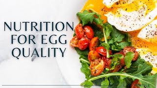 Nutrition for Healthy Egg Quality | Fertility nutrition for women in their 30s and 40s @Theralogix