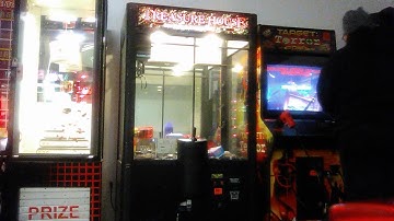 Target terror arcade game with 2 guns