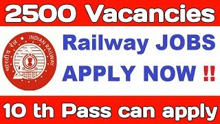 Central Railway Recruitment 2017 | Latest 10th Pass Job | Apprentice Post | Apply Online