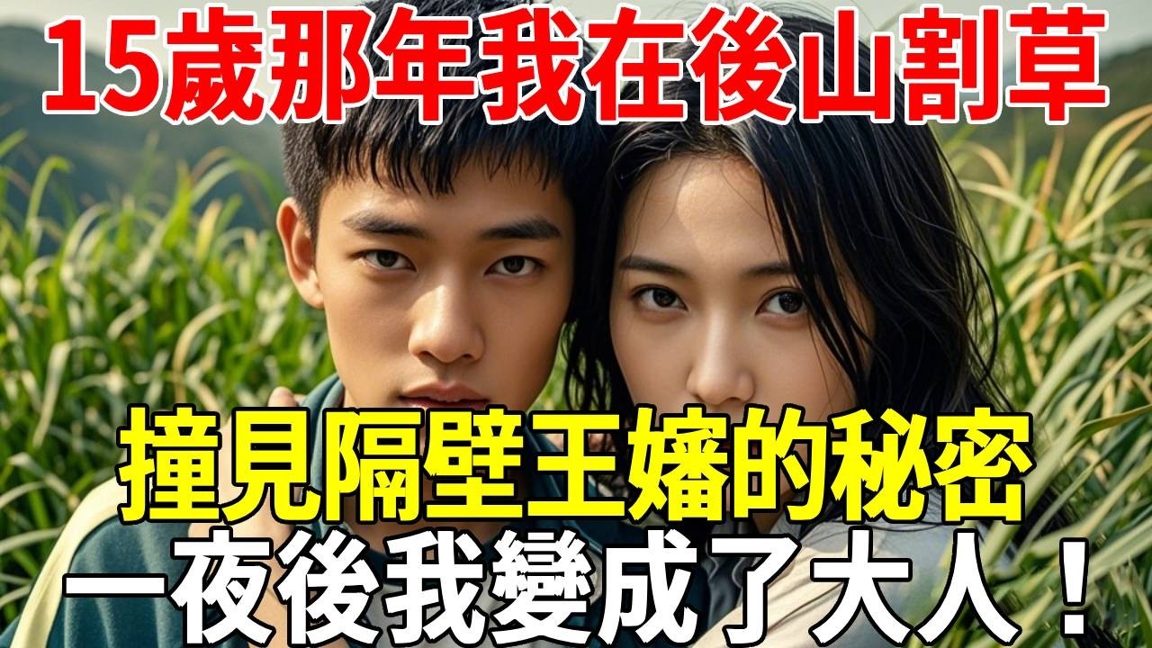 15歲那年，我在後山割草，撞見隔壁王嬸的秘密，一夜後我變成了大人！#蝴蝶飛飛 #民間故事 #奇聞趣事 #古代小說#懸疑#老年情感