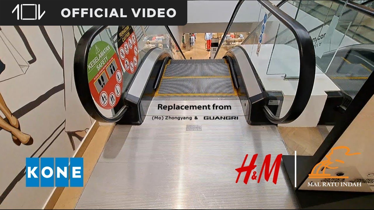 Brand New KONE Travelmaster 110 Escalators - H&M Mall Ratu Indah