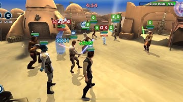 Swgoh cls vs revan jolee (win)