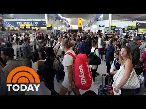 Flight Cancellations Create Chaos For Summer Vacation Travelers