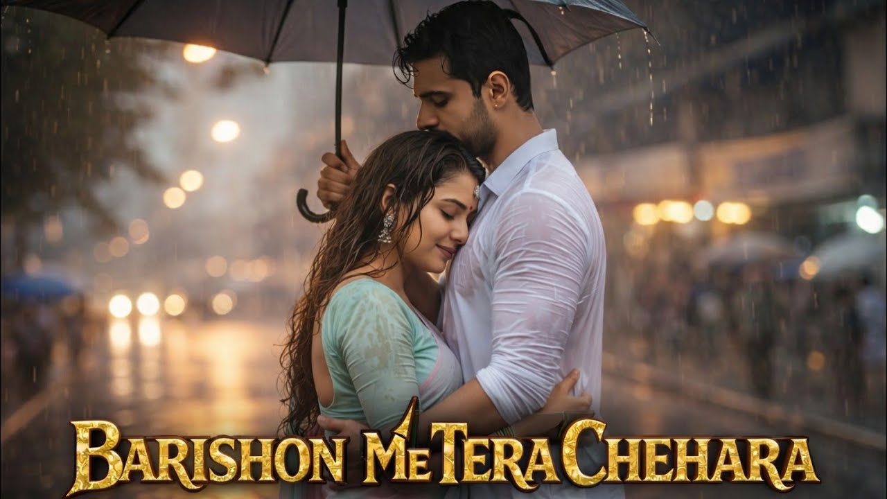 BARISHON ME TERA CHEHRA//NEW HINDI HEART TOUCHING OFICIAL AUDIO 2026 @HINDIMUSICLAB 