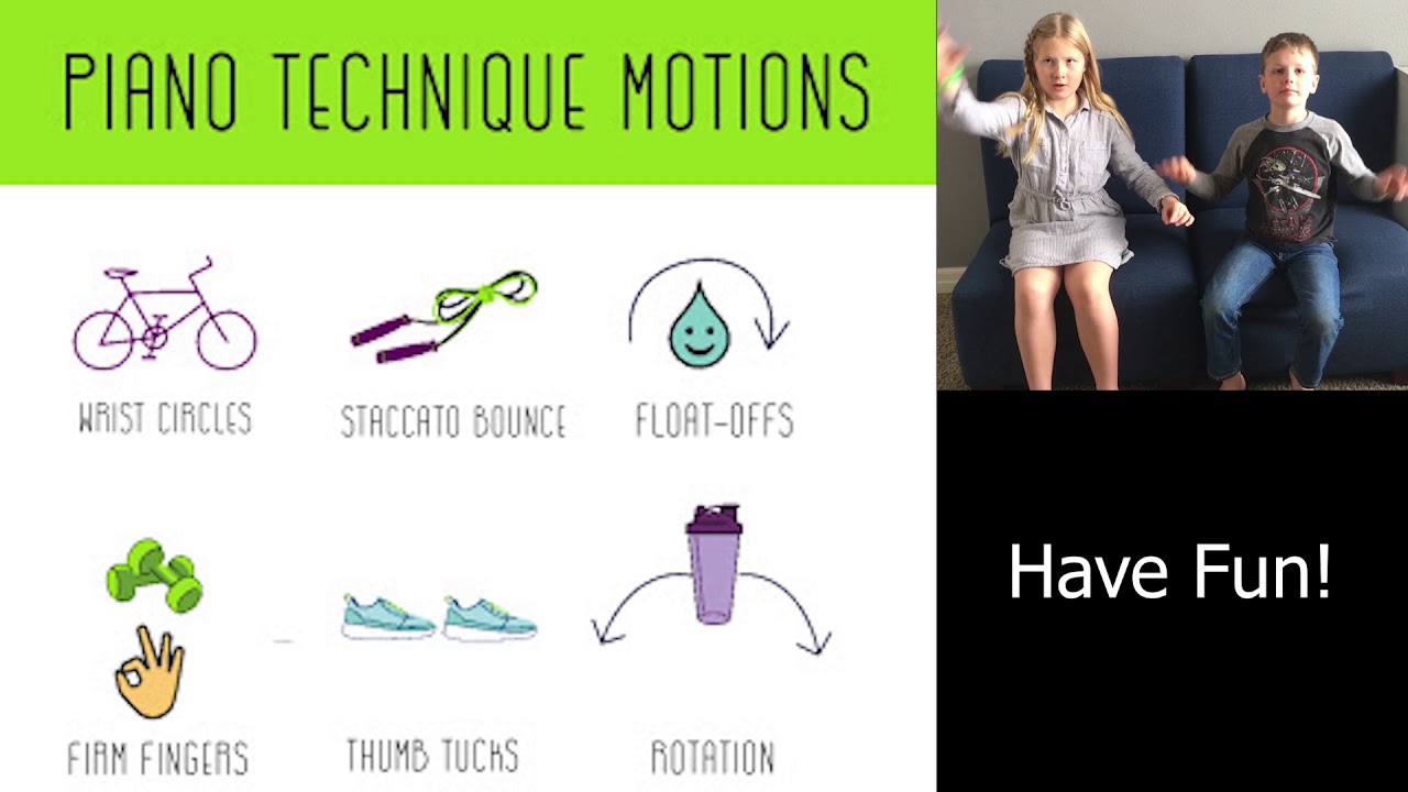 Piano Technique Activity Caterpillar Crawl