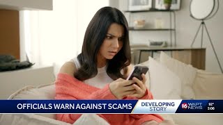 Beware of scam calls and texts