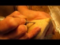 Part One - Carving and Shaping Individual Feathers on Hawk Head - Laurie J. McNeil