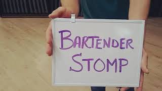 60sec Scoot: BARTENDER STOMP Line Dance