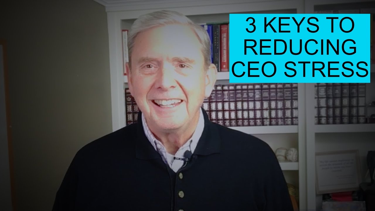 RichTalk: 3 Keys to Reducing CEO Stress