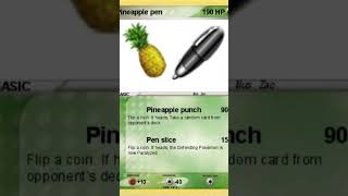 Pen pineapple apple pen Pokémon card #shorts