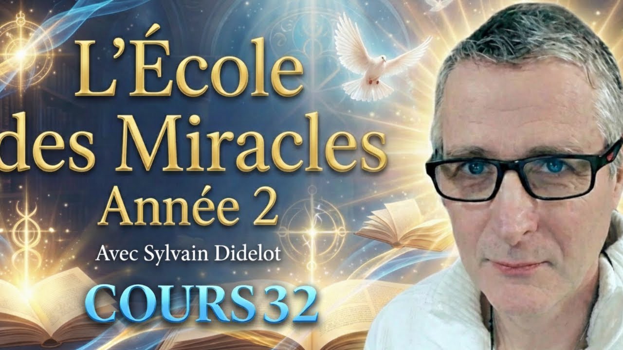 L’École des Miracles – Cours 32 avec Sylvain Didelot et Michel Morin 📱