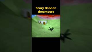 Scary Baboon Dreamcore! #scarybaboon #gorillatag #vr #gaming #capcut #shorts