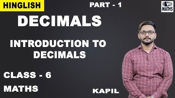Decimals- Introduction to Decimals | Maths Class 6 | iWiz Kapil Gargi